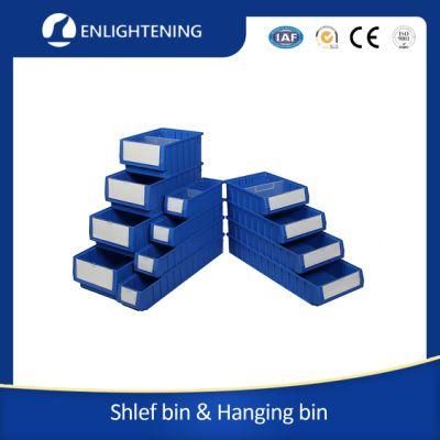 Electronics Automotive Machinery E-Commerce Warehouse Garage Plastic Picking Storage Parts Bins on Racking Pallet and Shelves Usage