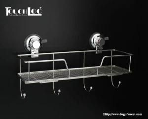 Bathroom Shower Caddy Organizer Shelf Rack with Suction Cup