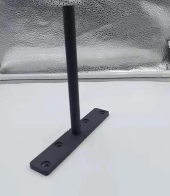 Factory Wholesales Steel Black Powder Coated Shelf Brackets