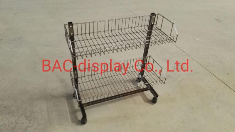 Factory Custom Metal Wire Frame Holder Rack for Shops and Storages