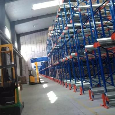 Automated Warehouse Racking System Radio Shuttle Rack with Pallet Runner