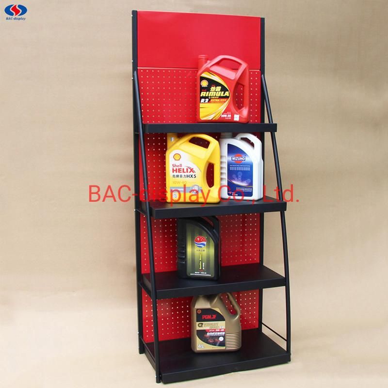 Factory Supply Panel Metal Shelf Perforated Display Rack