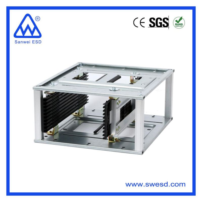 Black Antistatic Rack Cheap Price Conductive Circulation Rack