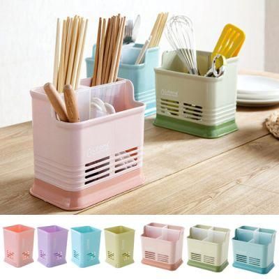 High Quality Plastic Kitchen Rack, Wall Hanging Chopsticks Rack, Storage Cage Kitchenware