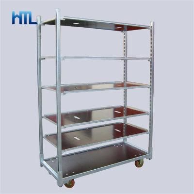 Metal Galvanized Nursery Plant Transport Storage Greenhouse Dainsh Trolly