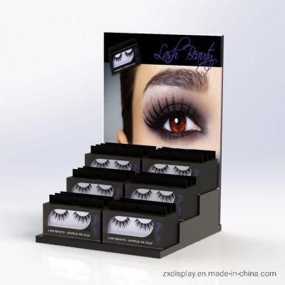 Customize Acrylic False Eyelashes Beauty Product Display Stand for Store Counter