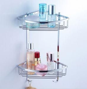 Wall Mounted Bathroom Shelf Reusable Bathroom Corner Rack Suction