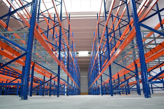 Nanjing Ebil Improve Visibility Shelving Racking System Warehouse Wire Mesh Decking Panels