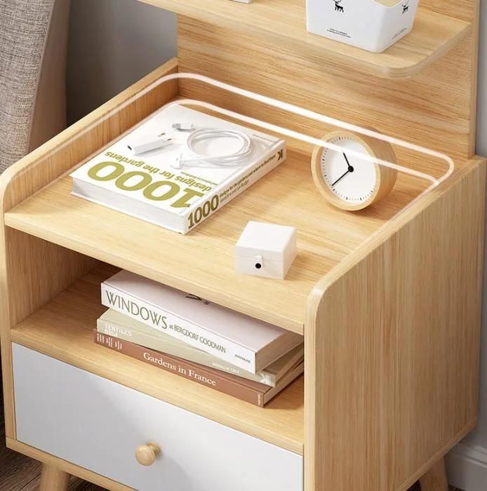 Bedside Cabinet Shelf Bedroom Bedside Storage Cabinet