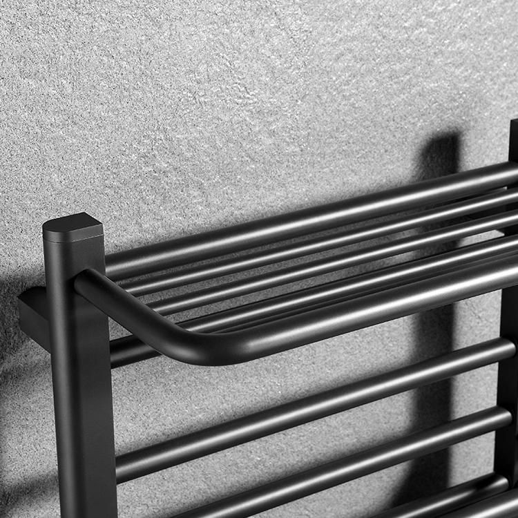Kaiiy Factory Electric Towel Rack Towel Heater Bathroom Rack Towel with Shelf Wall Mounted
