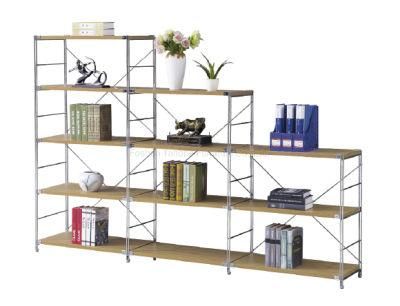 Simple Style Furniture Living Room Metal Filing Storage Rack Office Book Shelf Display Rack