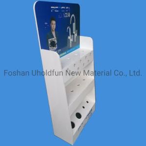 Printable Strong PVC Floor Display Stand Rack for Promotion Display