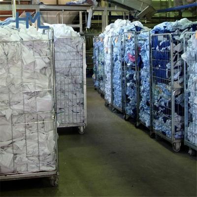 Galvanized Laundry Warehouse Storage Nesting Metal Wire Roll Cage Containers