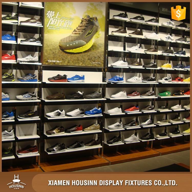 Sport Brand Clothing Shoes Display Wall Rack