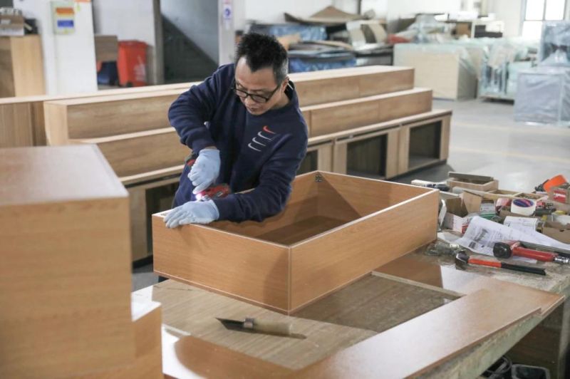 Four Floors Fashion Wood Supermarket Goods Shelves Rack