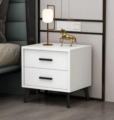 Light Luxury Bedside Table Modern Minimalist Bedroom Bedside Cabinet Simple Locker Shelf Mini Small Storage Cabinet