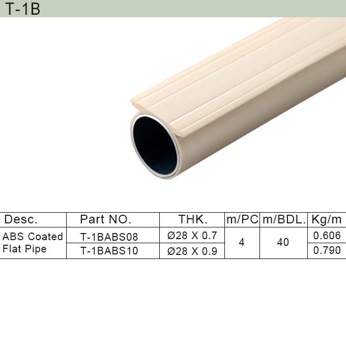 ABS Coated Pipe for Industria Producting Shelf/ ABS Pipe (T-1)