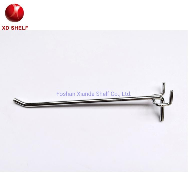 8inch Prong Peg Hook Chromed