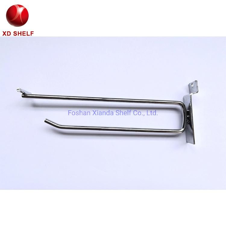 Single Industrial Xianda Carton Package 200 / 250 300 350 (mm) Retail Metal Shelf Hook