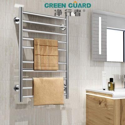 `Sanitary Ware Supplier Towel Warming Racks Dry Heating CE RoHS Approved EU Plug