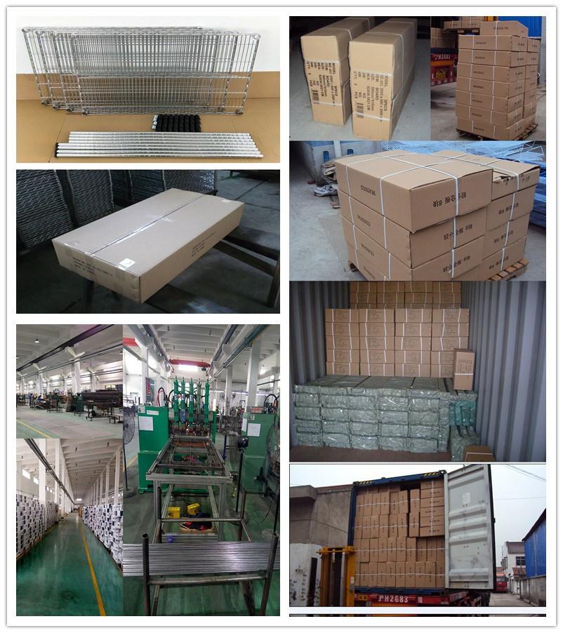 Adjustable Square Steel Wire Mesh Storage Shelving