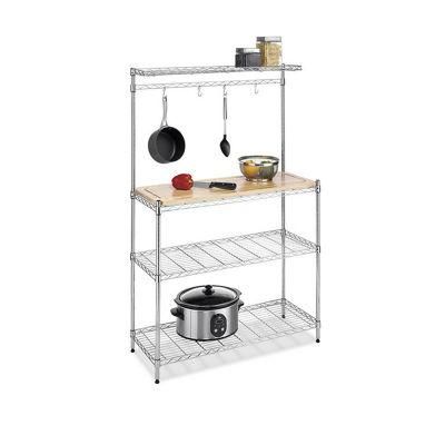 China Wholesale Metal Garage Shelf Wire Shelving Rack Shelves for Kitchen