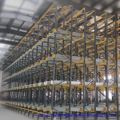 Heavy Duty Shuttle Pallet Racking System Shuttle Carrier Radioshuttle