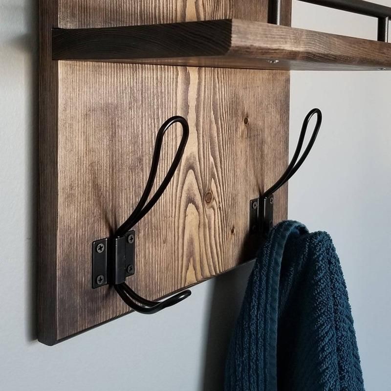 Solid Wood Storage Rack