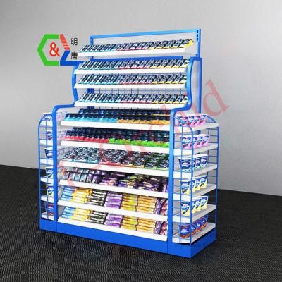 2020 Hot Shopping Display Rack Metal Shelf Cashier Rack