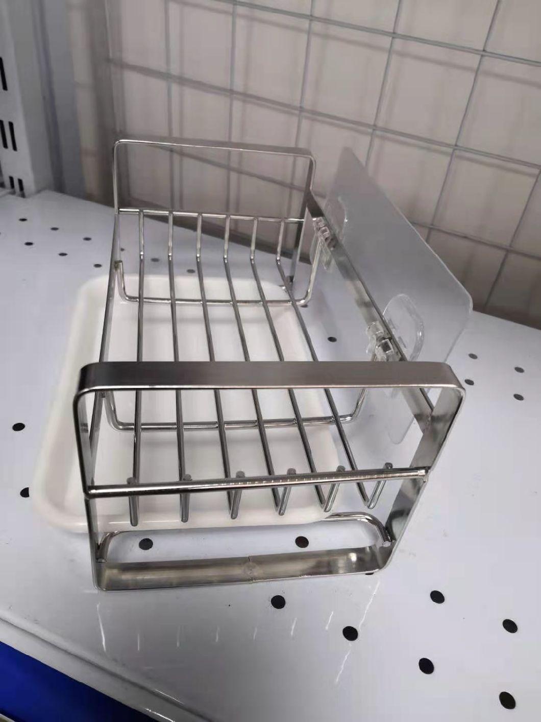 New Stainless Steel Kitchen Drain Rack Sponge Rack