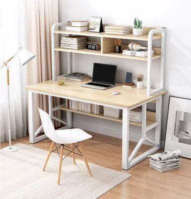 Computer Desktop Desk Desk Bookshelf Combination Household Simple Bedroom Junior High School Student Rental Room Office Writing Desk