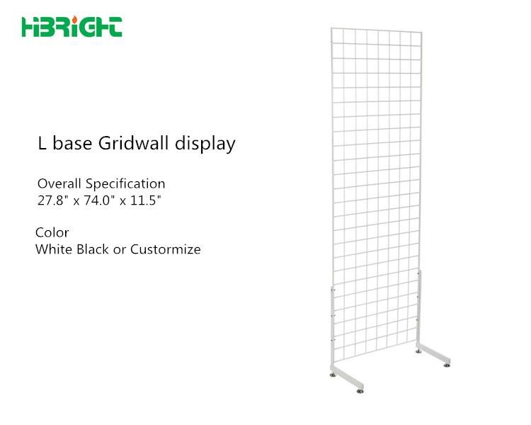 Wire Gird Wall Mesh Display Gondola Rack