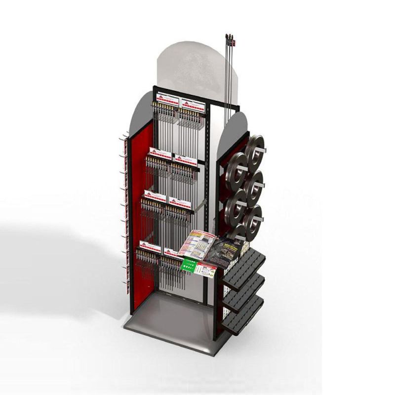 Foldable Steel Tyre Storage and Display Rack