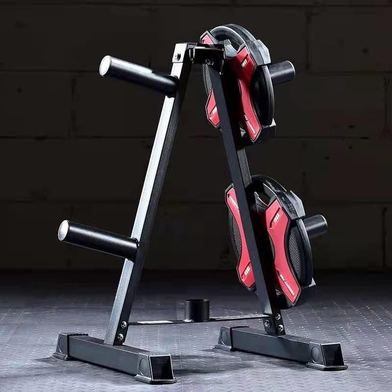 2022 Gym Professional Commercial Bumper Plate Weight Plates Storage Rack Stand Tree