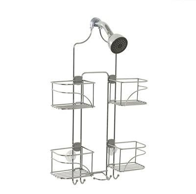 Home Expandable Over-The-Shower Caddy, Chrome