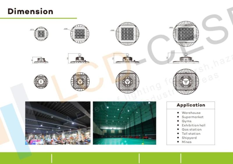 LED Flood Light High Efficiency High Lumen Output IP65 Outdoor Floodlights Wet Location 100W 150W 200W Shelves Cold Storage SMD3030 LED Floodlight