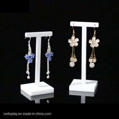 Custom Acrylic Square Jewelry Display Stand with Arm for Earring