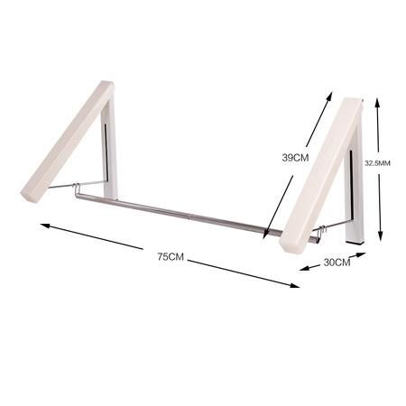 Wall Mounted Retractable Drying Rack