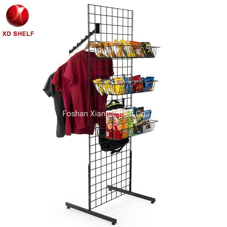 Customized Engine Oil Xianda Shelf Carton Package Clothes Rack Stand