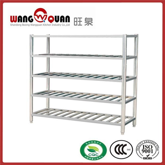 Stainless Steel Shelf Assembly Storage Kitchen Rack with CE