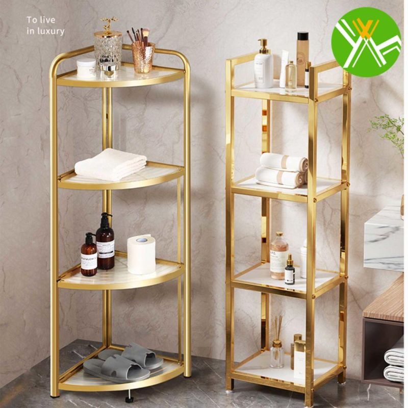 Multifunctional Toilet Rack Bathroom Shelf Luxury Storage Rack Bathroom for Bathroom Decoration