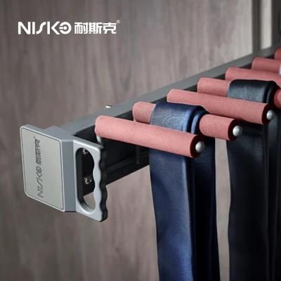 Cabinet Storage Rack Tie Organizer Ties Hanger Holder Rack Wardrobe Closet Storage Holder