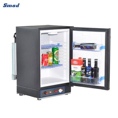 LPG AC DC Absorption Smad Mini Portable Single Door Refrigerator