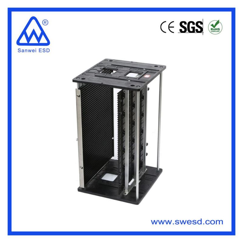 3W-9805301r-4 ESD SMT PCB Magazine Rack for Storage PCB Boards