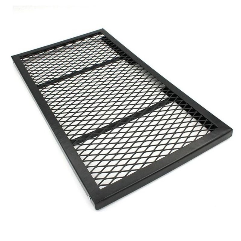 Outdoor Convenient Storage Barbecue Table Multi-Functional Folding Picnic Table Camping Storage Drain Net Rack
