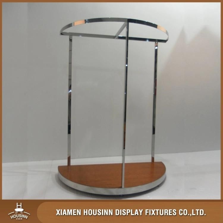 Brushed Stainless Steel Clothing Rack