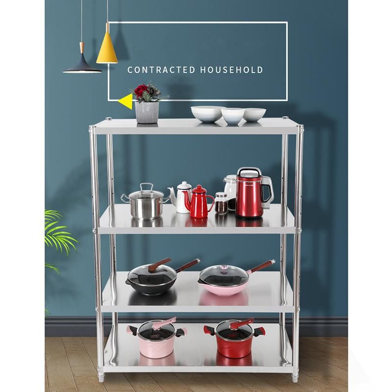 Customizable Commercial Kitchen Storage Equipment Stainless Steel Shelf Rack