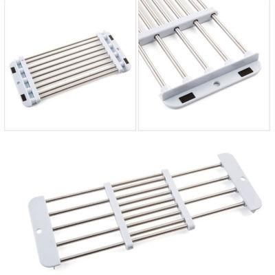 Stainless Steel Kitchen Foldable Draining Rack