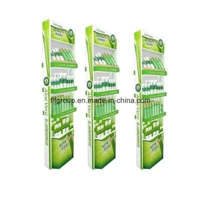 Bottle Drink Paper Display Supermarket Pop Corrugated Cardboard Display Rack