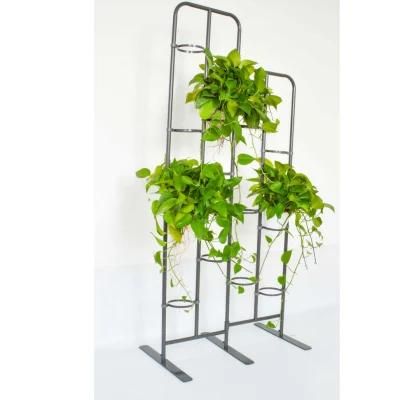 Outdoor and Indoor Floor-Standing Florist Flower Display Rack Plant Stand